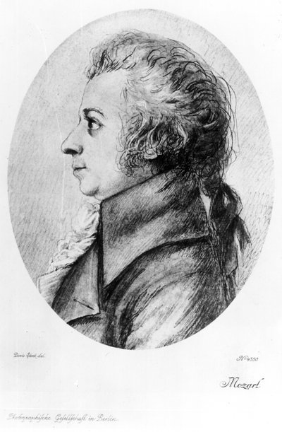 Wolfgang Amadeus Mozart by Doris Stock